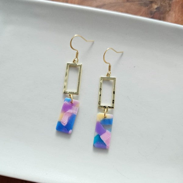 Raya Earrings - Watercolor