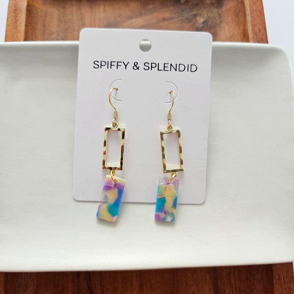 Raya Earrings - Watercolor